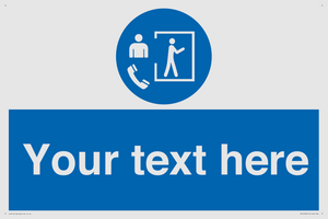 Custom Mandatory: Entry only with supervisor outside